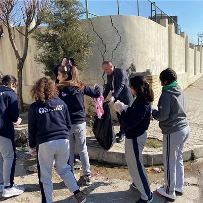 ZAKHO IS GR.5 TO GR.10 STUDENTS CLEANING CAMPAIGN